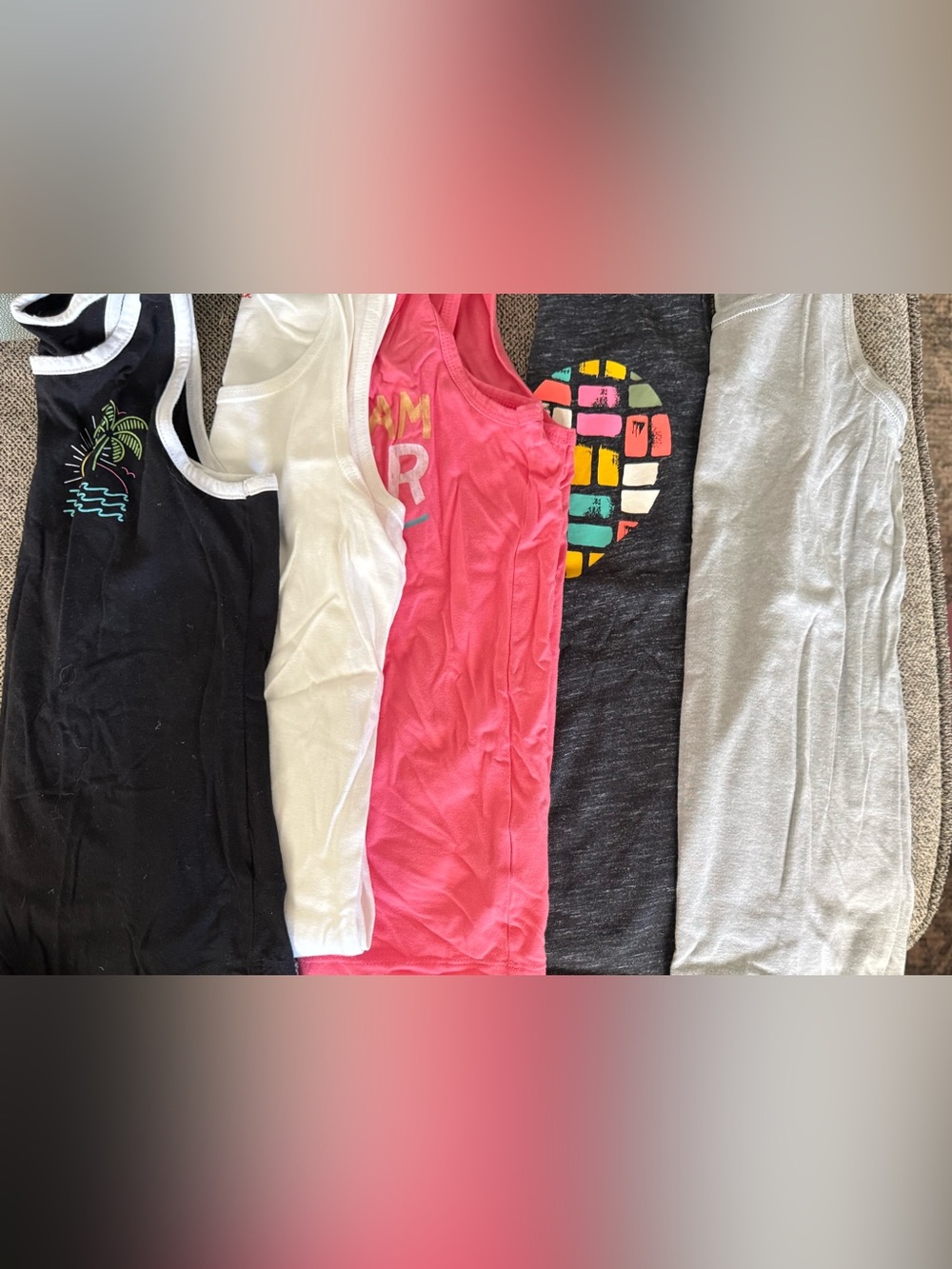 Cat & Jack/ Old Navy Girls Tank Top lot
